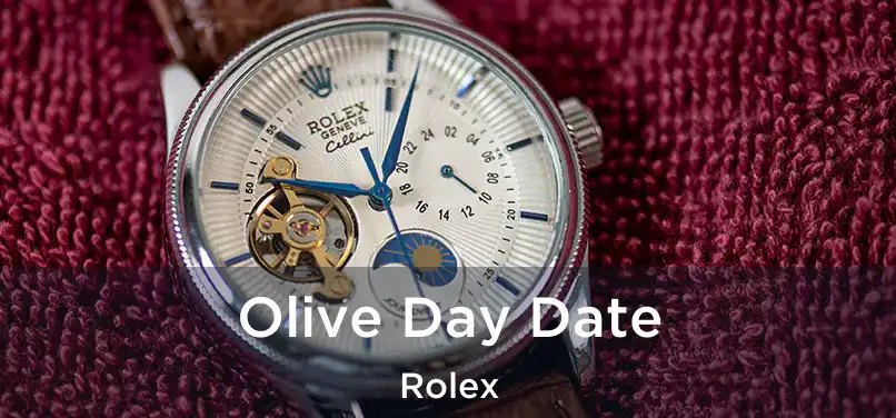  Olive Day Date Rolex
